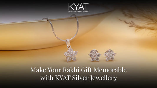 Make Your Rakhi Gift Memorable with KYAT Silver Jewellery