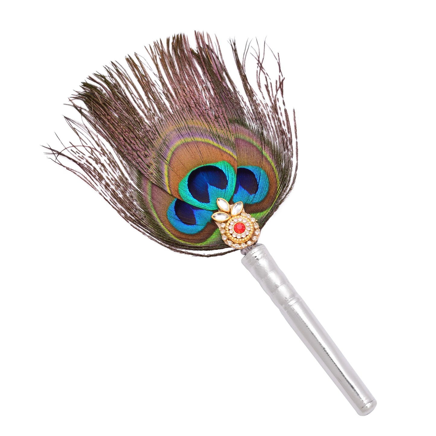 Vintage Mor Chhadi Silver Pankhi - KYAT