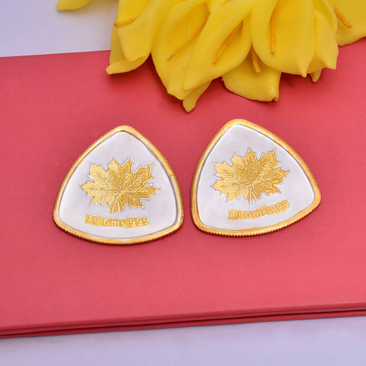 Queen Victoria and King George 10gm Each Double Toned Silver Coins