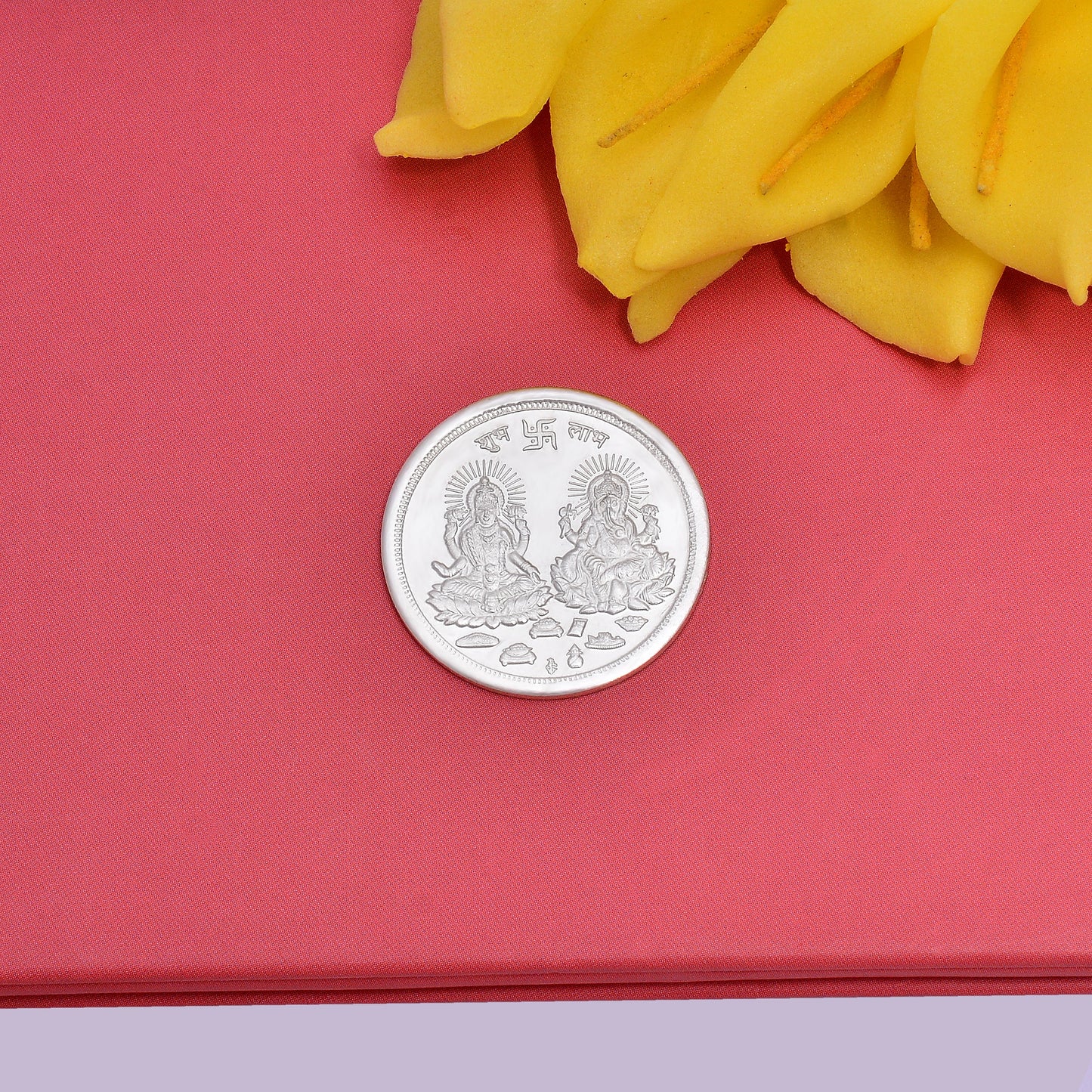 5 gm Laxmi Ganesh silver coin