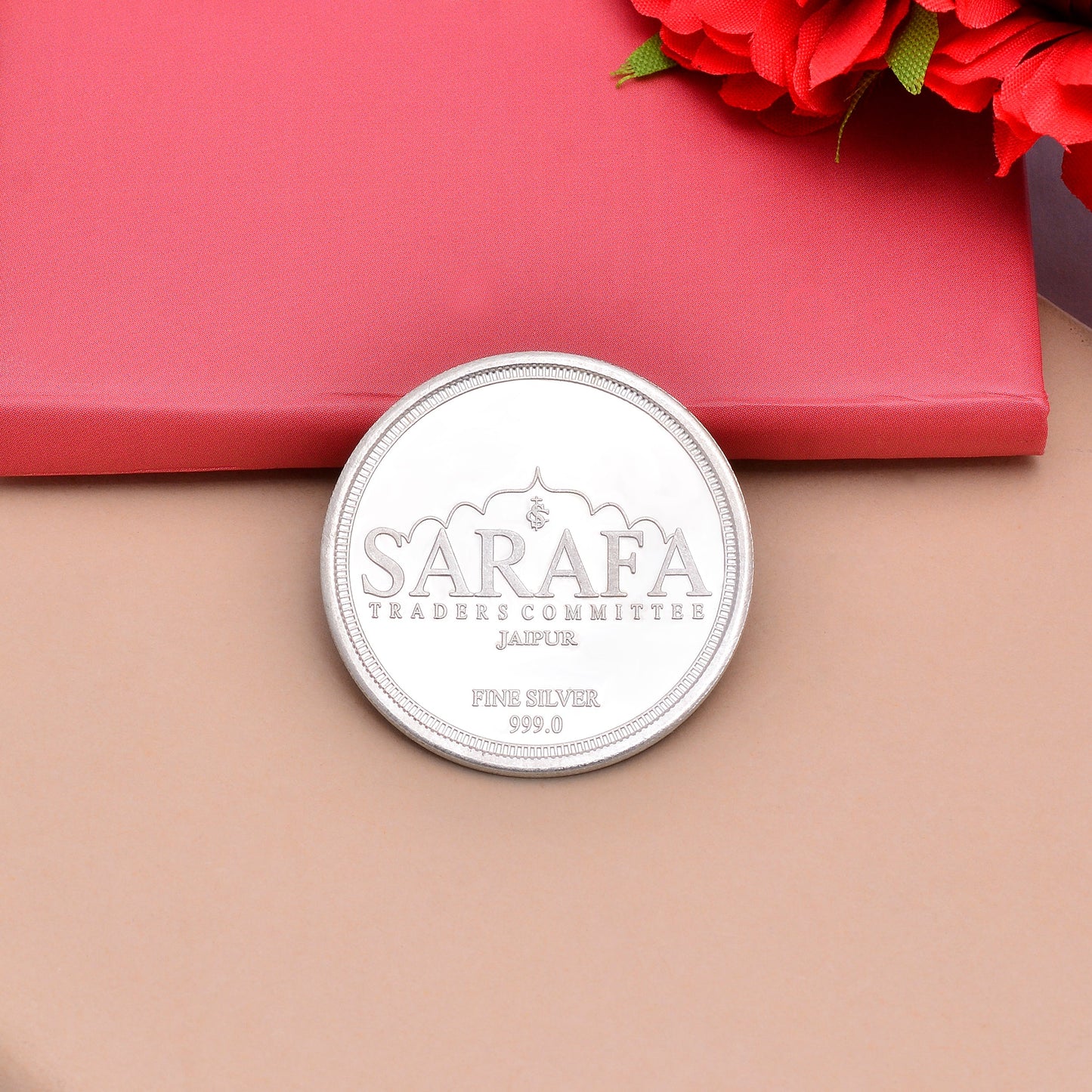 Lakshmi Ganesh 10gm Fine Silver Coin