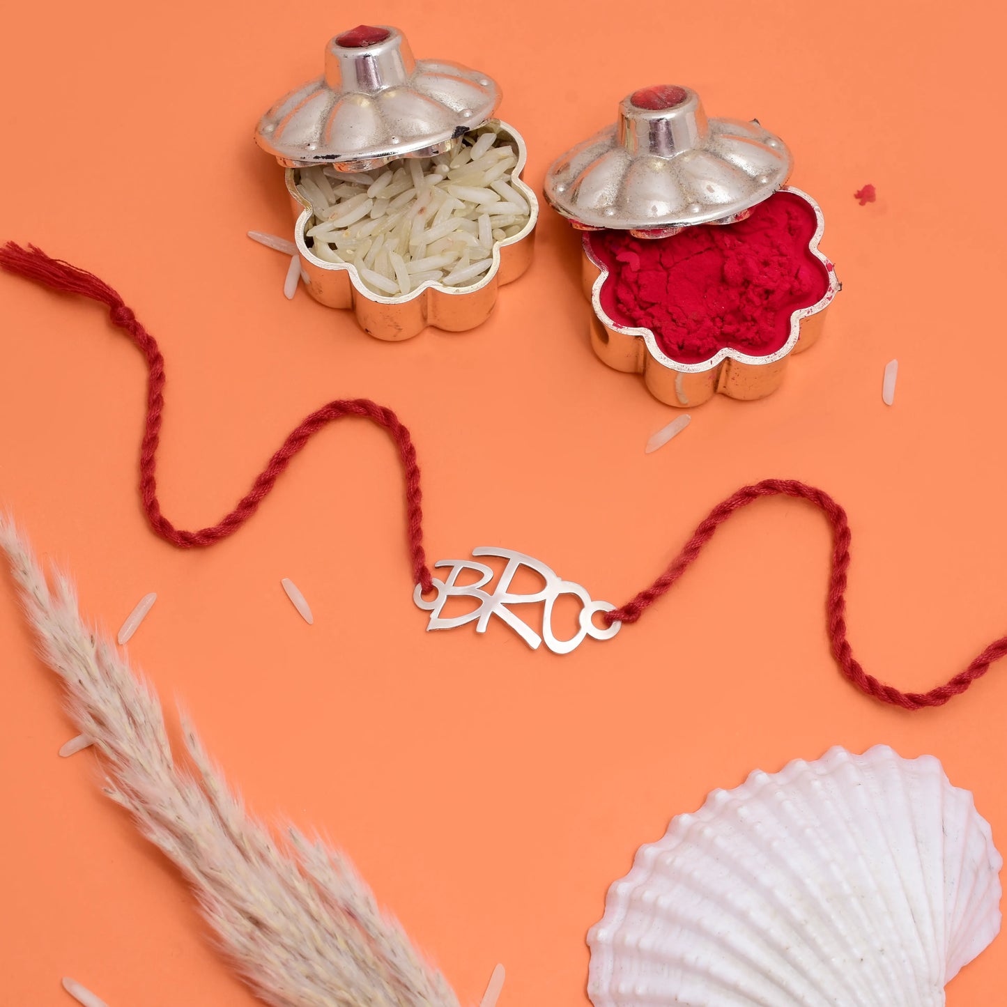 BRO Silver Rakhi