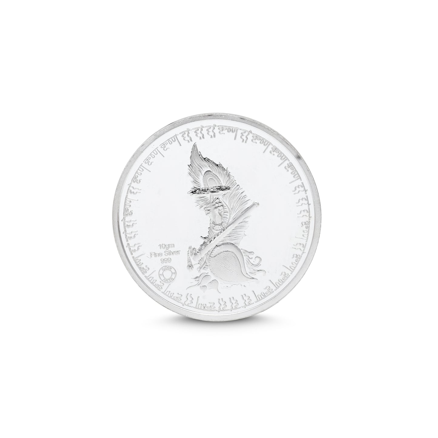 Krishna and Radha Silver Coin - KYAT