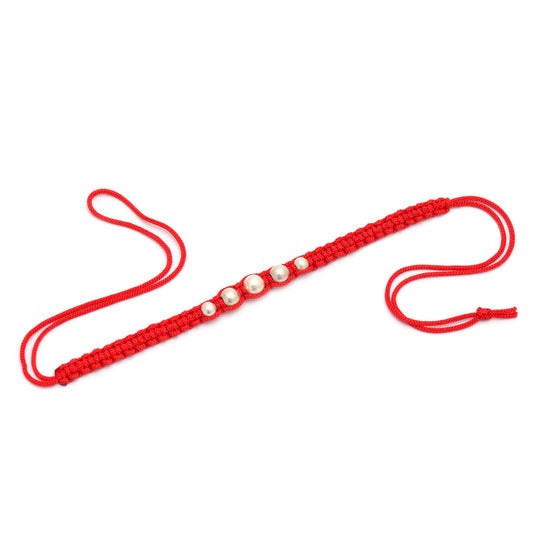 Pearl Tradition Silver Rakhi - KYAT