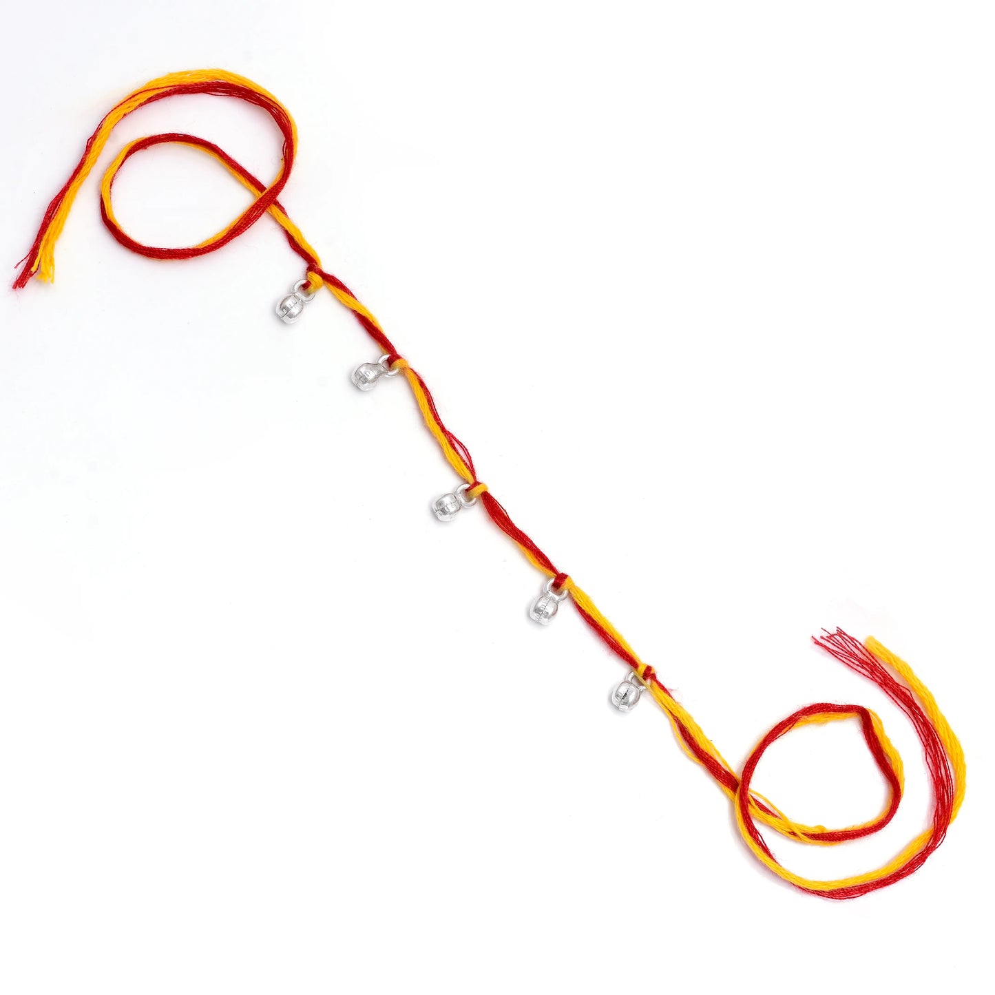 Ghungroo Silver Rakhi