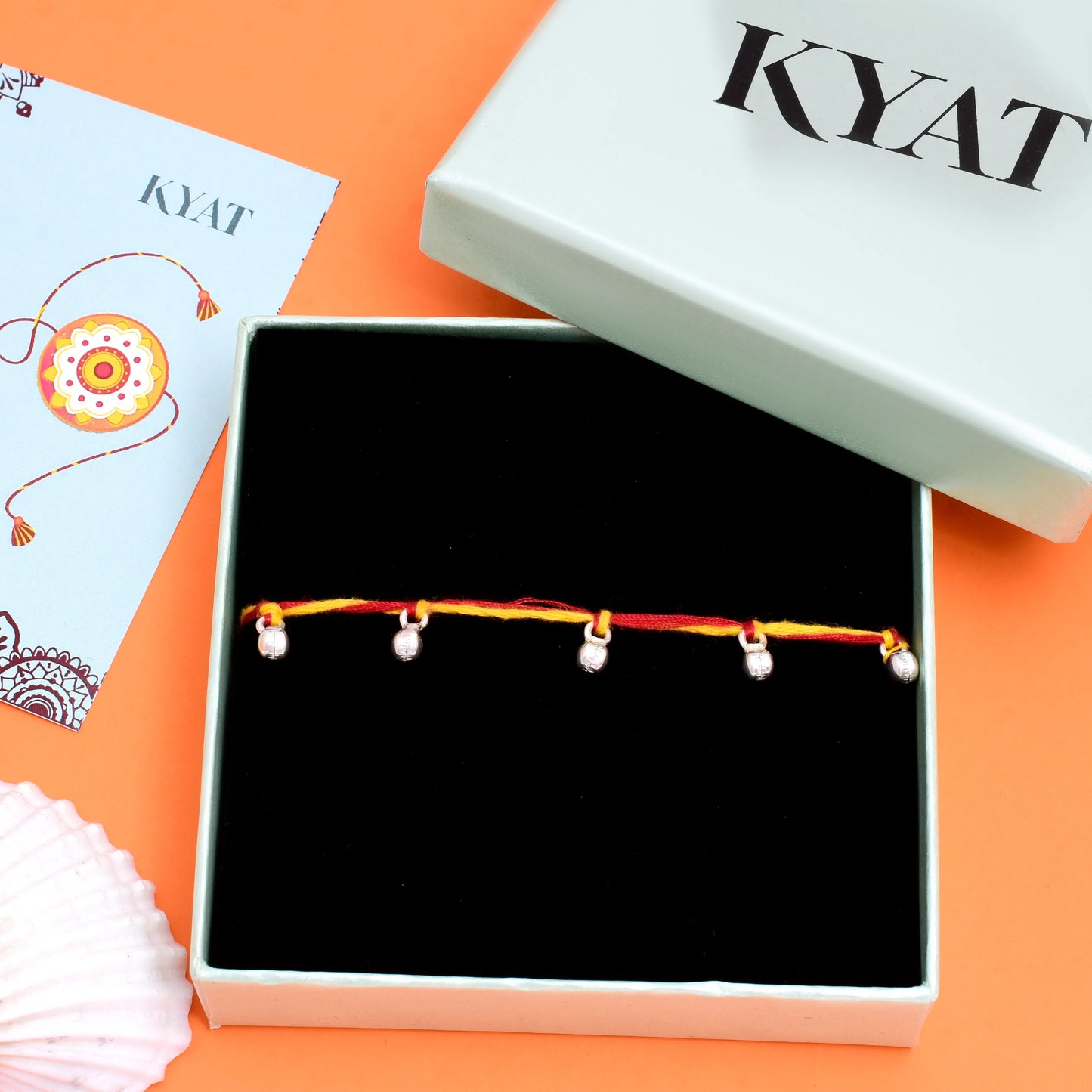 Ghungroo Silver Rakhi