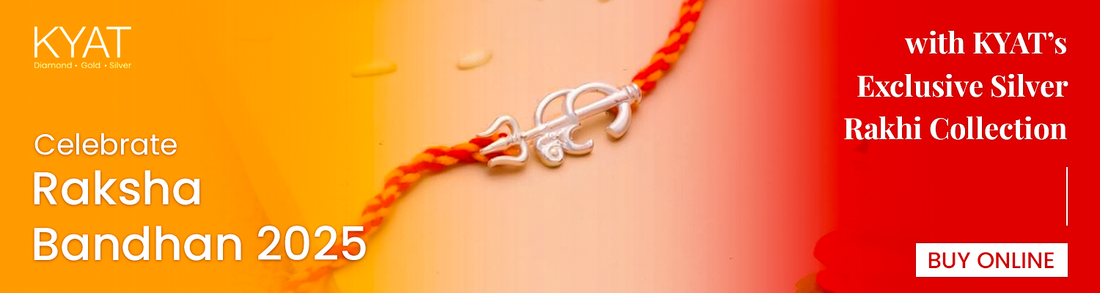 Celebrate Raksha Bandhan 2025 with KYAT’s Exclusive Silver Rakhi Collection- Buy Online