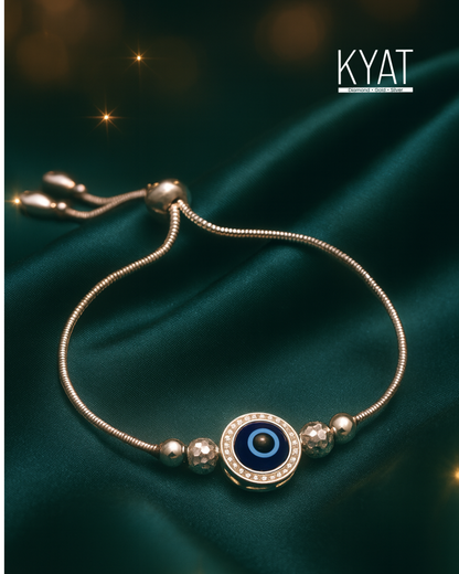 Evil Eye Silver Bracelet for Women