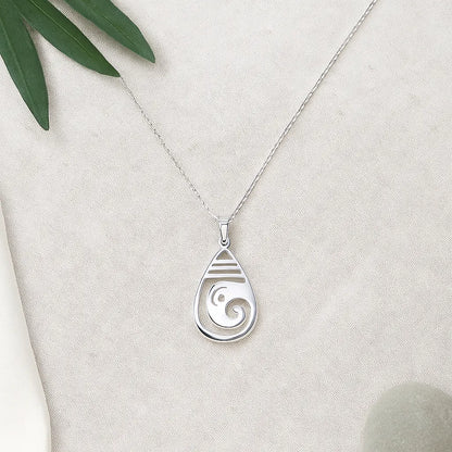 925 Silver Lord Ganesh Pendant Necklace With Chain