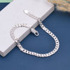 Silver Cuban Link Bracelet for Men