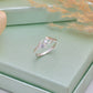 Elegant Silver Hand-Holding Love Ring