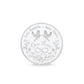 Engaged Couples with Congratulations Silver Coin