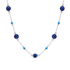 Elegant 925 Silver Evil Eye Necklace Chain
