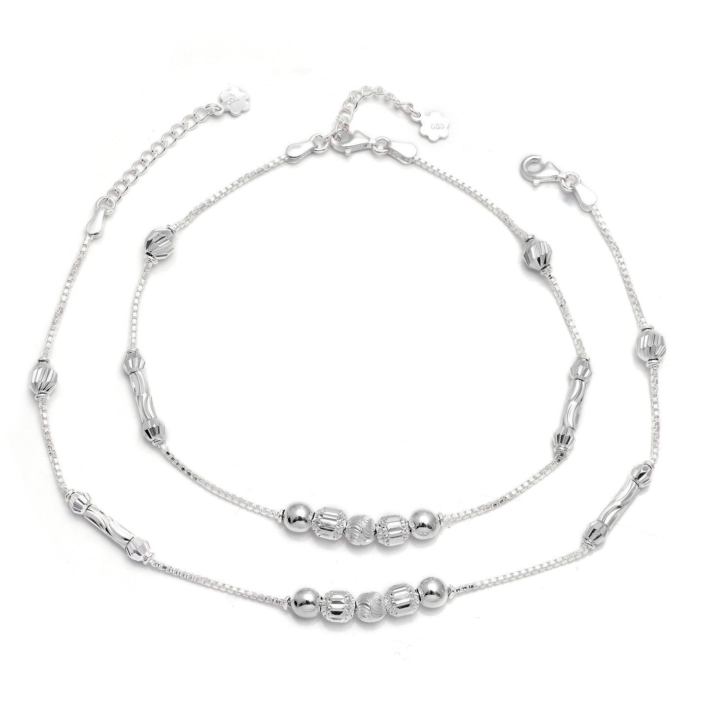 Unique Desing Pure 925 Silver Rakhi