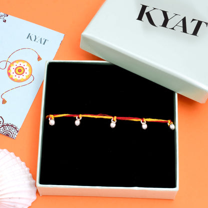 Ghungroo Silver Rakhi