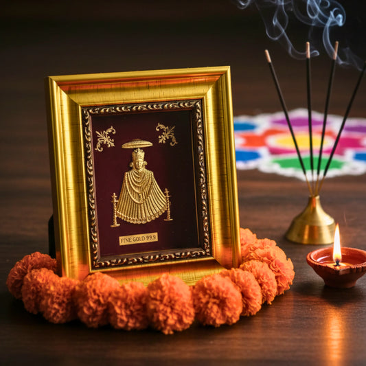 KYAT 24 Carat Gold-Toned Khatoo Shyamji Frame
