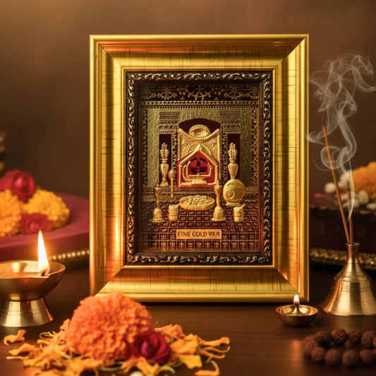 KYAT 24 Carat Gold-Toned Salasar Balaji Frame