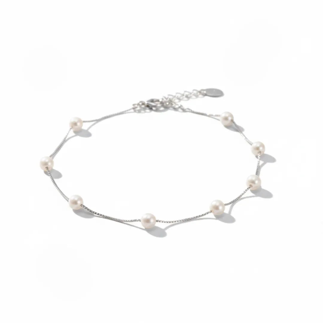 KYAT Timeless Pearl & Silver Bracelet