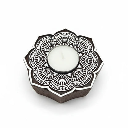 Kyat Pure Silver Lord Ganesha Idol with Festive Mandala Diya Combo