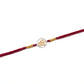 holy silver rakhi