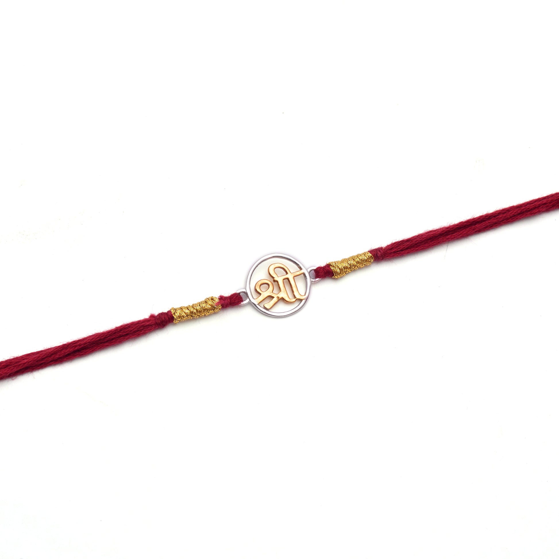 holy silver rakhi
