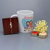 om trishul bond silver rakhi