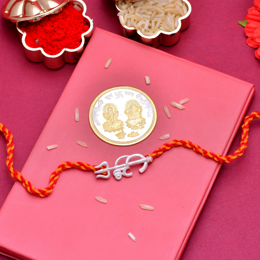  om trishul rakhi