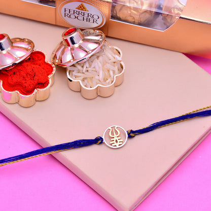 rakhi with chocolates 