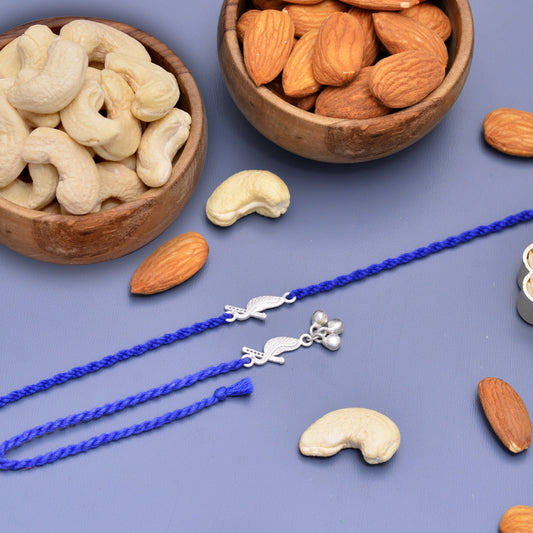 rakhi with dry fruits gifts
