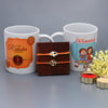  silver rakhi combo collection